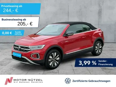 Gebraucht VW T-Roc Cabriolet Goal 116 PS (85 kW) 2025 Kings red metallic Cabrio