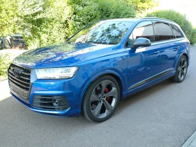 Gebraucht Audi SQ7 Advanced 435 PS (319 kW) 2017 Blau SUV