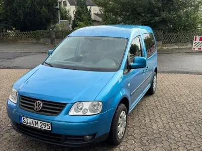 Second-hand VW Caddy Family 105 CP (77 kW) 2007 Albastru Monovolum