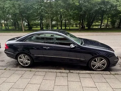 Gebraucht Mercedes CLK200 163 PS (119 kW) 2003 Blau Coupé