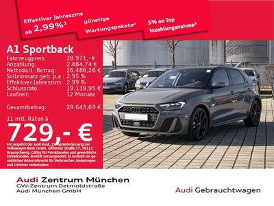 Chronosgrau metallic mythossch Gebraucht 2022 Audi A1 Competition Limousine | 28.971 € (Teuer)