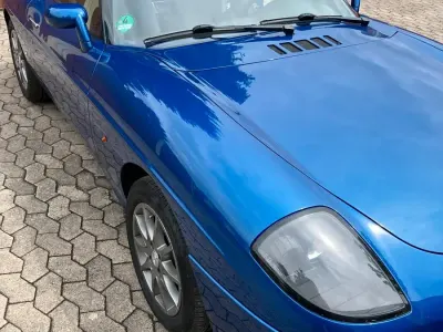 Gebraucht Fiat Barchetta 131 PS (96 kW) 1999 Blau Cabrio