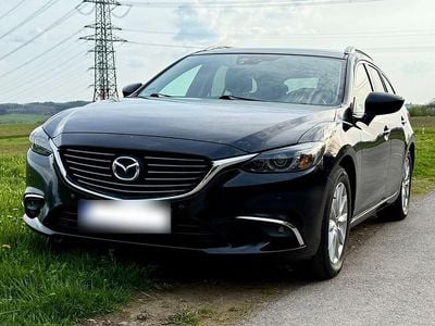Second-hand Mazda 6 Exclusive-Line 165 CP (121 kW) 2015 Negru Break