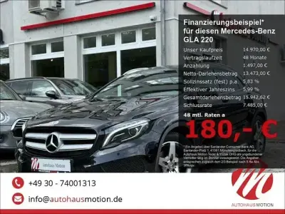 Gebraucht Mercedes GLA220 AMG line 170 PS (125 kW) 2015 Schwarz SUV