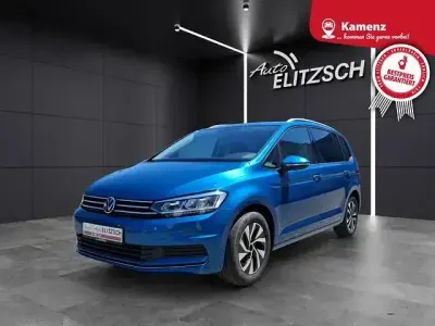 Gebraucht VW Touran United 150 PS (110 kW) 2021 Blau Van / Kleinbus