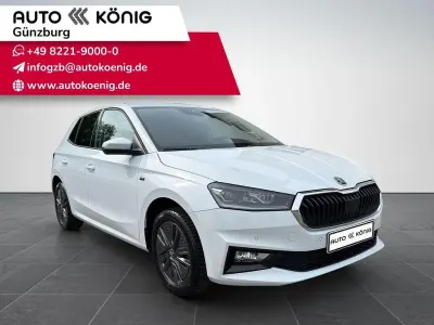 Gebraucht Skoda Fabia Selection 116 PS (85 kW) 2025 Moonweiß perleffekt Kleinwagen