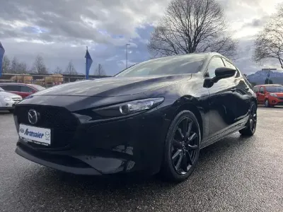 Używany Mazda 3 Homura-Line 150 KM (110 kW) 2024 Czarny Sedan/Limuzyna