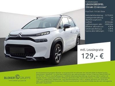 Usata Citroën C3 Aircross Shine 110 CV (80 kW) 2023 Bianco SUV