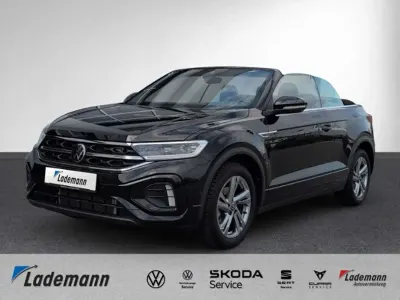 Gebraucht VW T-Roc Cabriolet R-line 150 PS (110 kW) 2025 Deep black perleffekt Cabrio