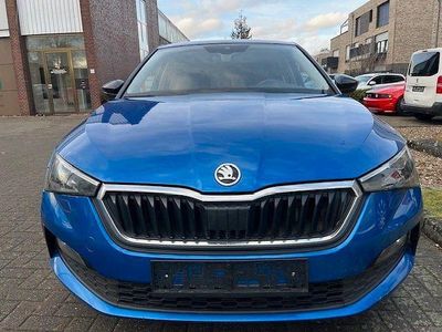 Gebraucht Skoda Scala Style 116 PS (85 kW) 2019 Blau Kleinwagen