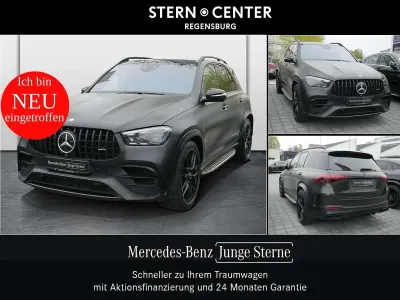 Gebraucht Mercedes GLE63 AMG Night 612 PS (450 kW) 2024 Metalliclack obsidianschwarz SUV