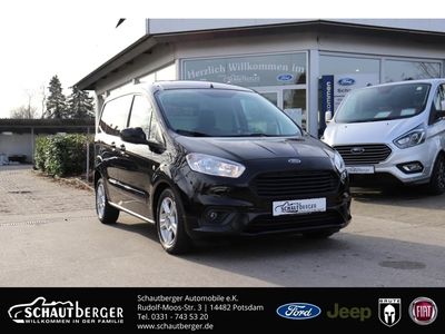 gebraucht Ford Transit Courier Limited 1.5 TDCi PDC V+H,RückfahrK.,SHZ, Allwetter