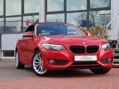Gebraucht BMW 220 Sport Line 190 PS (139 kW) 2015 Rot Cabrio