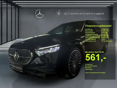 Gebraucht Mercedes E220 AMG 197 PS (144 kW) 2025 Schwarz Limousine