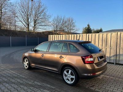 Gebraucht Skoda Rapid Clever 95 PS (69 kW) 2018 Braun Kleinwagen