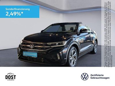 Second-hand VW T-Roc Cabriolet R-line 150 CP (110 kW) 2025 Negru Cabrio