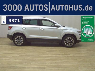 Gebraucht Skoda Karoq Clever 150 PS (110 kW) 2021 Moon weiss metallic SUV
