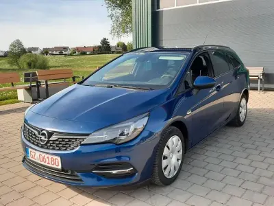 Gebraucht Opel Astra Business 122 PS (89 kW) 2021 Blau Kombi