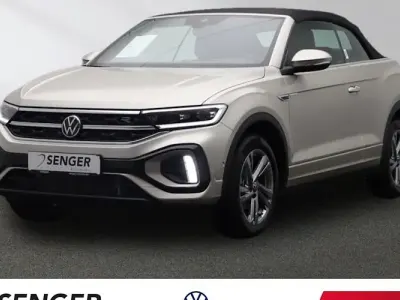 Nowe VW T-Roc Cabriolet R-line 150 KM (110 kW) 2026 Srebrny Kabriolet