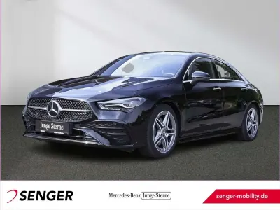 Gebraucht Mercedes CLA200 Advanced Plus 163 PS (119 kW) 2025 Unilack nachtschwarz Coupé