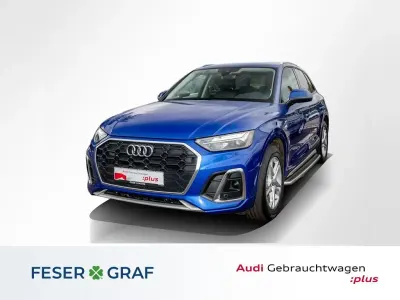 Gebraucht Audi Q5 S-Line 163 PS (119 kW) 2022 Ultrablau metallic SUV