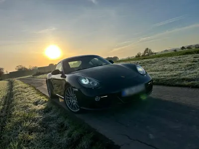 Brugt Porsche Cayman Sport 320 HK (235 kW) 2010 Sort Coupe