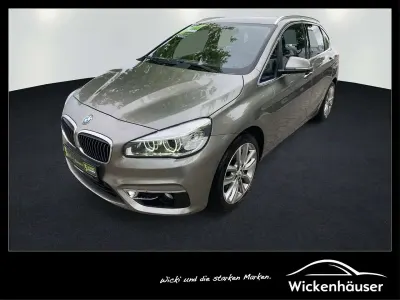 Gebraucht BMW 220 Active Tourer Luxury Line 192 PS (141 kW) 2014 Silber Van / Kleinbus