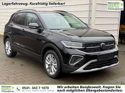 Neu VW T-Cross Life 150 PS (110 kW) 2025 Deep black perleffekt SUV