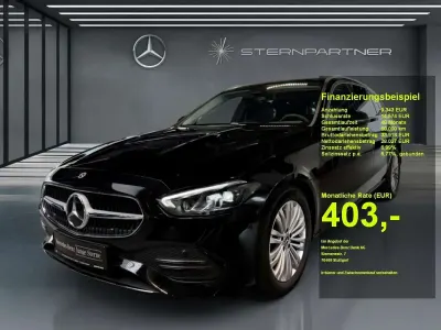 Używany Mercedes C200 Avantgarde 204 KM (150 kW) 2025 Czarny Sedan/Limuzyna