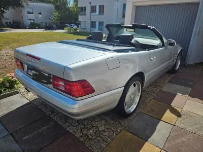 Gebraucht Mercedes SL320 AMG 224 PS (164 kW) 2000 Silber Cabrio