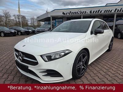 Gebraucht Mercedes A200 AMG line 163 PS (119 kW) 2019 Weiß Limousine