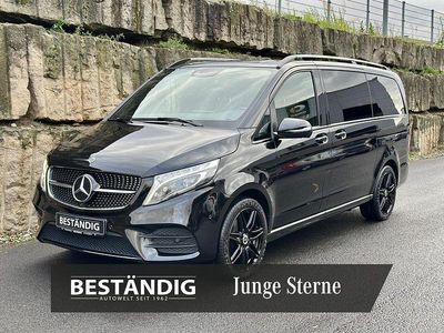 Schwarz Gebraucht 2022 Mercedes V300 AMG Van / Kleinbus | 63.990 € (Teuer)