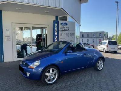 Gebraucht Ford StreetKa 95 PS (69 kW) 2005 Biscayablau metallic blau Cabrio
