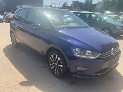 Gebraucht VW Golf Sportsvan 116 PS (85 kW) 2017 Blau Van / Kleinbus