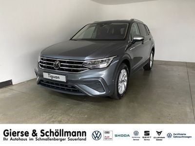 Schwarz Gebraucht 2024 VW Tiguan Allspace Life SUV | 34.950 € (Fairer Preis)