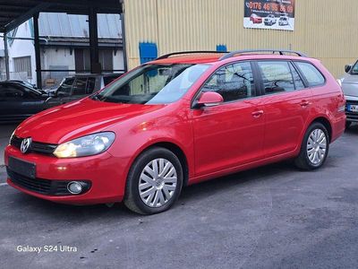 Gebraucht VW Golf VI Trendline 102 PS (75 kW) 2010 Rot Kleinwagen