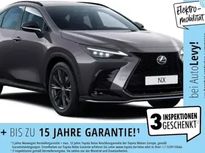 Neu Lexus NX450h+ E-FOUR F-Sport 292 PS (214 kW) 2026 Grau SUV