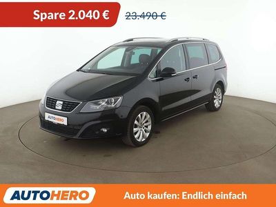 Gebraucht Seat Alhambra 150 PS (110 kW) 2019 Schwarz Van / Kleinbus
