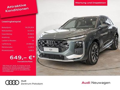 Salbeigrün metallic Neu 2025 Audi Q3 Sport SUV | 55.999 € (Etwas zu teuer)