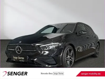 Gebraucht Mercedes A200 AMG 163 PS (119 kW) 2023 Schwarz Limousine