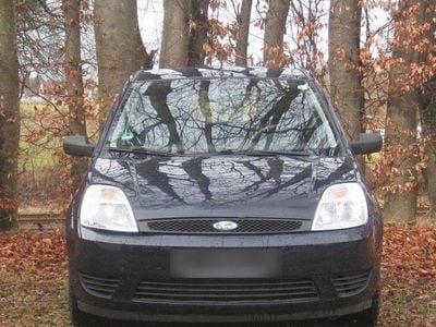 Second-hand Ford Fiesta Ambiente 69 CP (50 kW) 2005 Albastru Hatchback