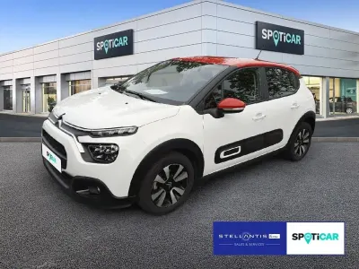 Gebraucht Citroën C3 Shine 82 PS (60 kW) 2021 Weiß Kleinwagen