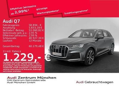 Gebraucht Audi Q7 Ambiente 286 PS (210 kW) 2021 Daytonagrau perleffekt SUV