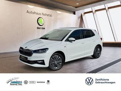 Gebraucht Skoda Fabia Tour 116 PS (85 kW) 2025 Moonweiss metallic Kleinwagen