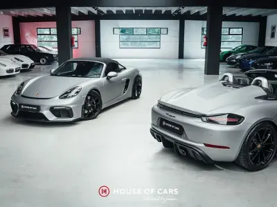 Gebraucht Porsche 718 Spyder 420 PS (308 kW) 2022 Silber Cabrio