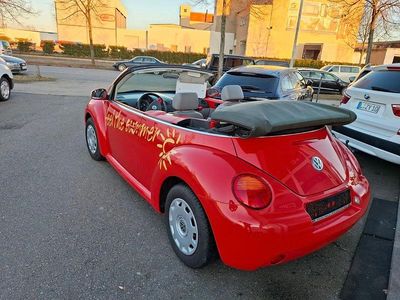 Gebraucht VW New Beetle Cabriolet Highline 116 PS (85 kW) 2005 Orange Cabrio