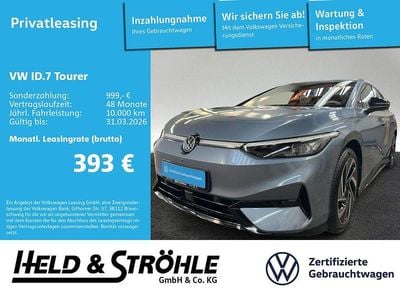 Gebraucht VW ID.7 Pro 210 kW (286 PS) 2025 Blau Kombi