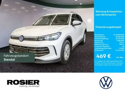 Neu VW Tiguan Elegance 150 PS (110 kW) 2026 Weiss / oryxweiss perlmutteffekt SUV