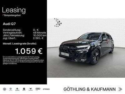 Neu Audi Q7 S-Line 231 PS (169 kW) 2025 Mythosschwarz metallic SUV
