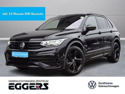 Gebraucht VW Tiguan R-line 200 PS (147 kW) 2022 Schwarz SUV